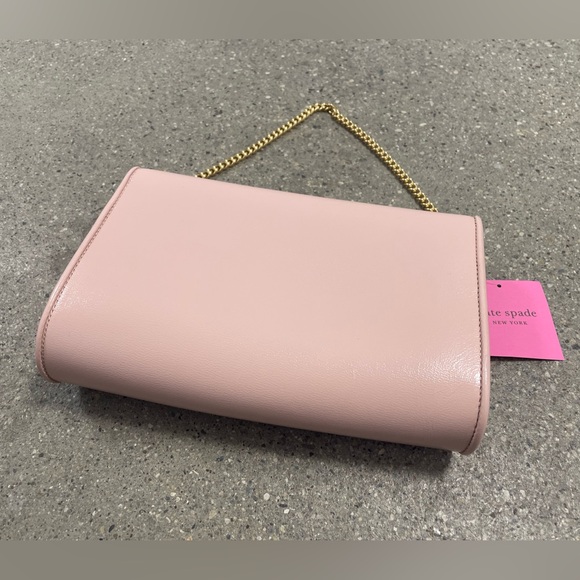 NWT Kate Spade Anna Medium Envelope Bag in Mochi Pink Color - Picture 7 of 15